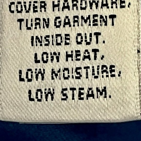 St. John Yellow Label Cerulean Blue High Rise Straight Leg Cotton Jeans - 8 - Picture 5 of 9